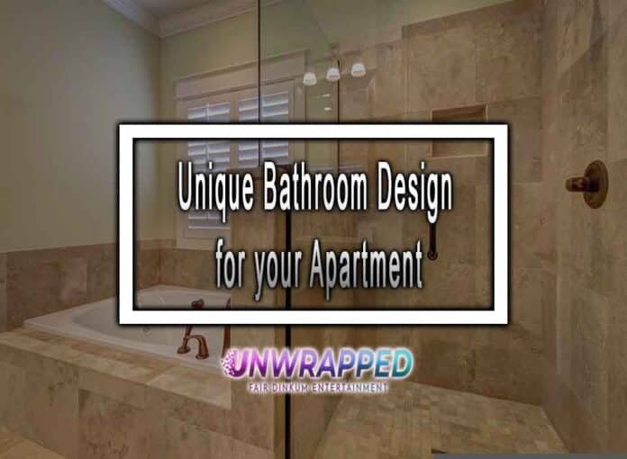 Unique Bathroom Design for your Apartment