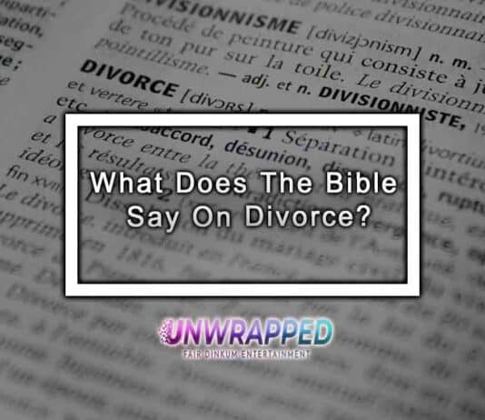 What Does The Bible Say On Divorce?