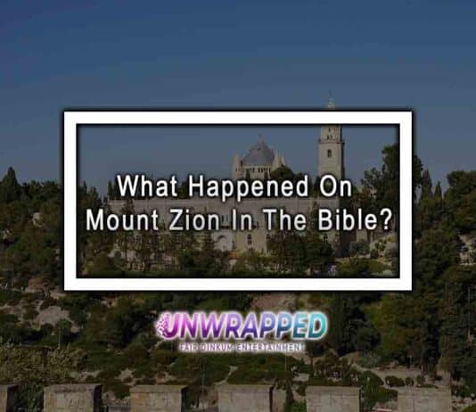 What Happened On Mount Zion In The Bible?