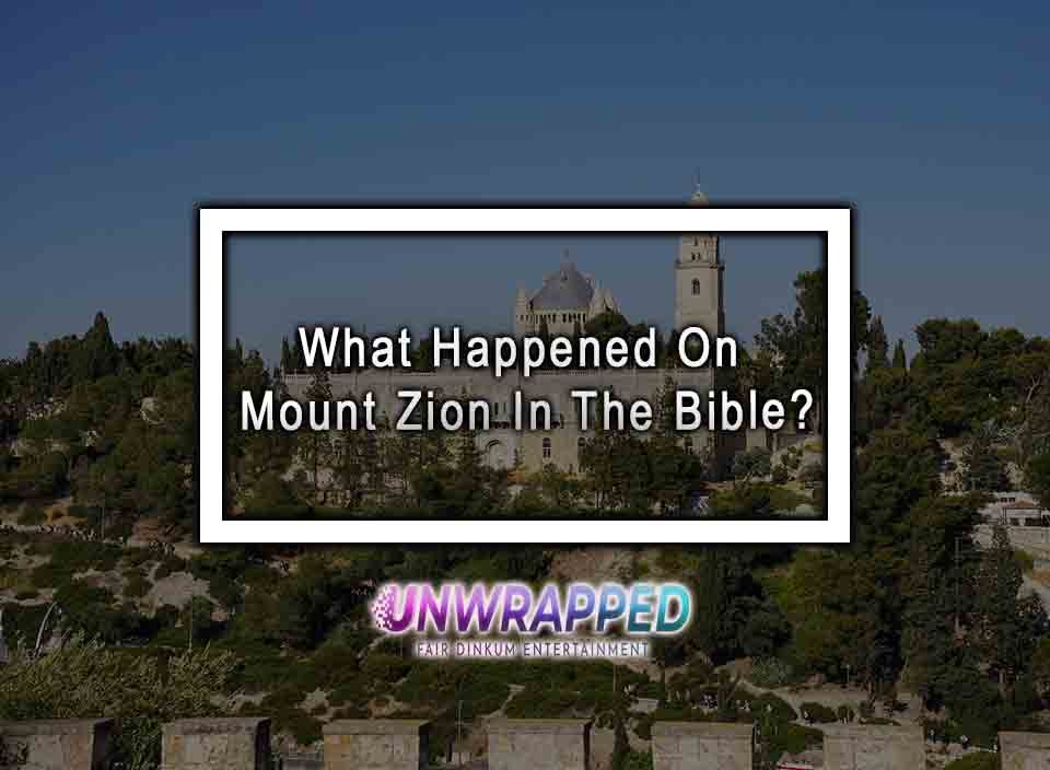 biblical mount zion