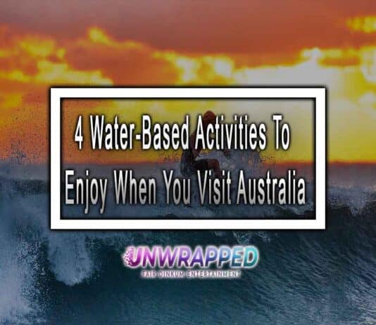 4 Water-Based Activities To Enjoy When You Visit Australia