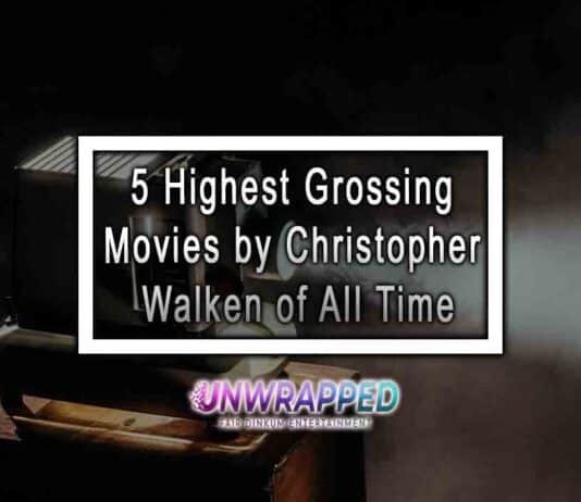 5 Highest Grossing Movies by Christopher Walken of All Time