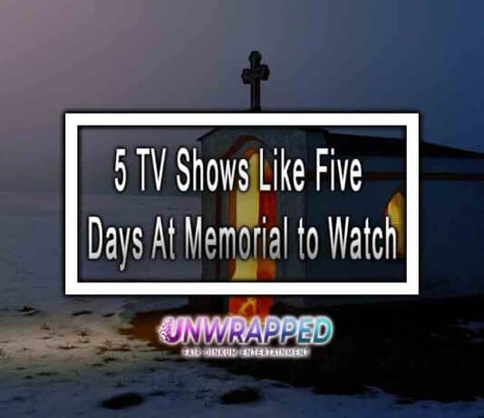 5 TV Shows Like Five Days At Memorial to Watch