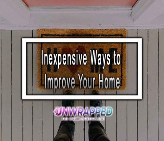 Inexpensive ways to improve your home