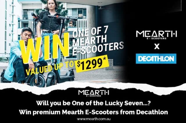 Will you be One of the Lucky Seven...? Win premium Mearth E-Scooters from Decathlon