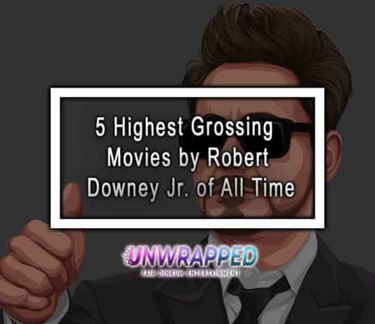 5 Highest Grossing Movies by Robert Downey Jr. of All Time