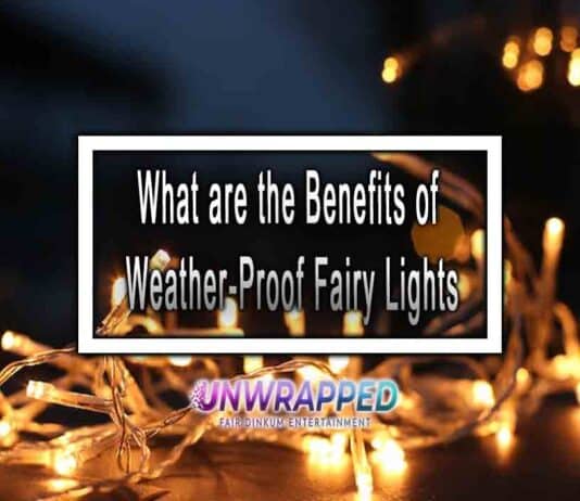 What are the Benefits of Weather-Proof Fairy Lights What are the Benefits of Weather-Proof Fairy Lights