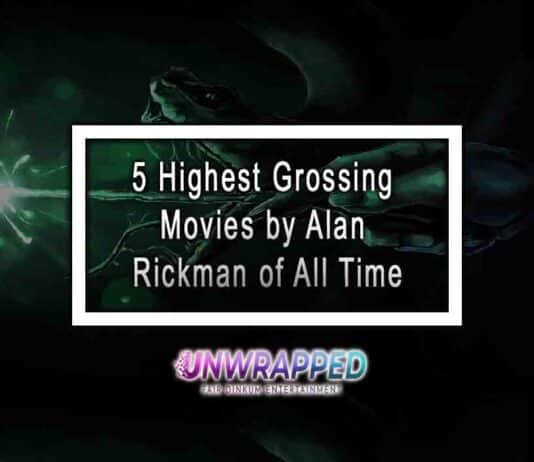 5 Highest Grossing Movies by Alan Rickman of All Time