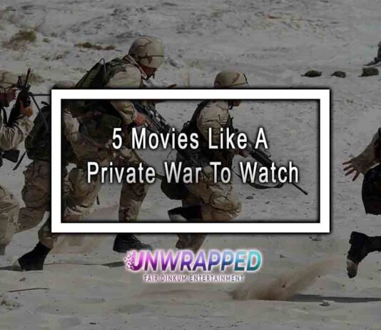 5 Movies Like A Private War To Watch