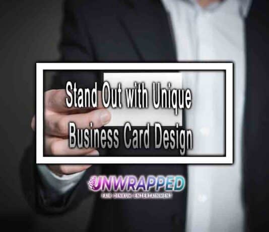 Stand Out with Unique Business Card Design