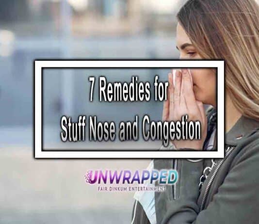 7 Remedies for Stuff Nose and Congestion 7 Remedies for Stuff Nose and Congestion