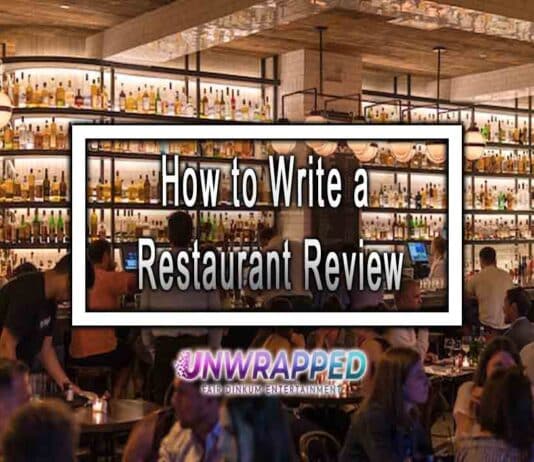 How to Write a Restaurant Review How to Write a Restaurant Review