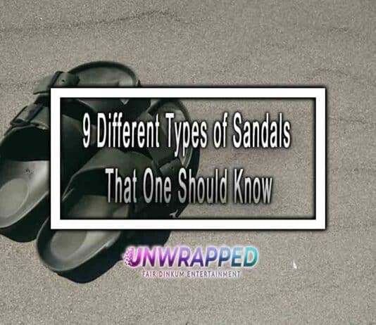 9 Different Types of Sandals that One Should Know