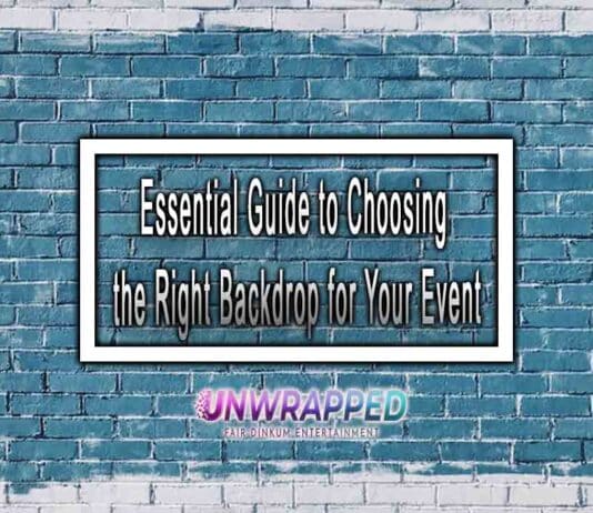Essential Guide to Choosing the Right Backdrop for Your Event Essential Guide to Choosing the Right Backdrop for Your Event