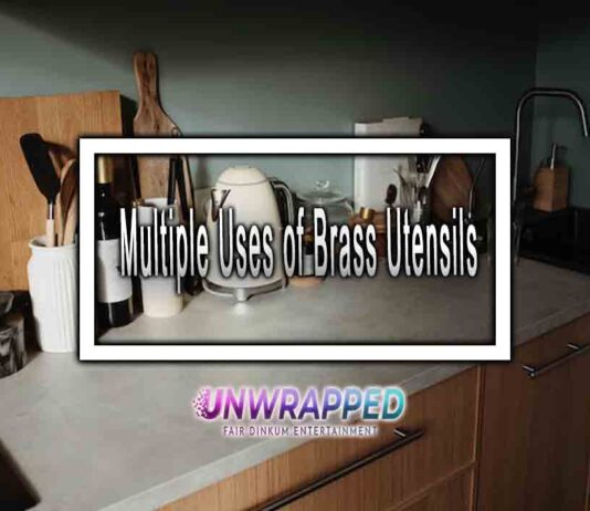 Multiple Uses of Brass Utensils