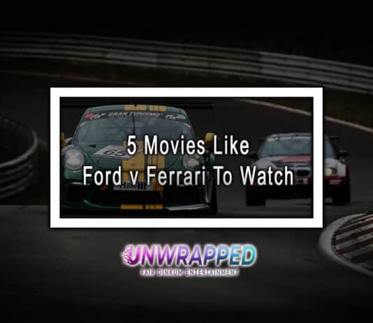 5 Movies Like Ford v Ferrari To Watch