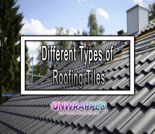 Different Types of Roofing Tiles