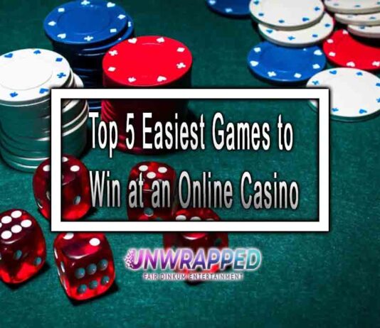Top 5 Easiest Games to Win at an Online Casino