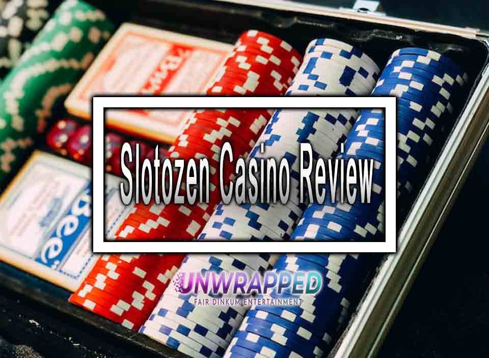 Slotozen Casino Interface Review