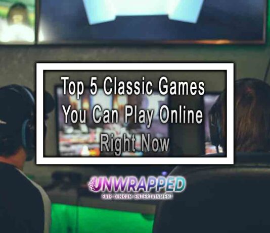 Top 5 Classic Games You Can Play Online Right Now