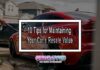 10 Tips for Maintaining Your Car's Resale Value