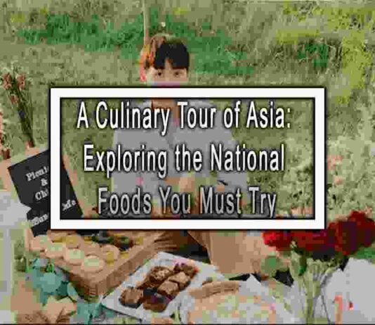 A Culinary Tour of Asia: Exploring the National Foods You Must Try