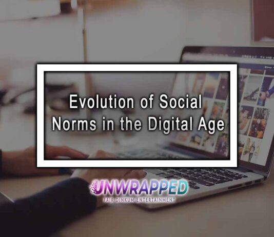 Evolution of Social Norms in the Digital Age
