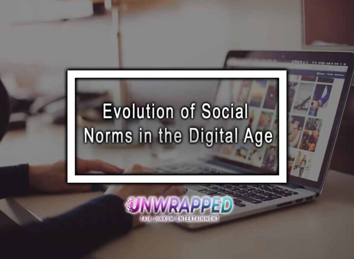 Evolution of Social Norms in the Digital Age