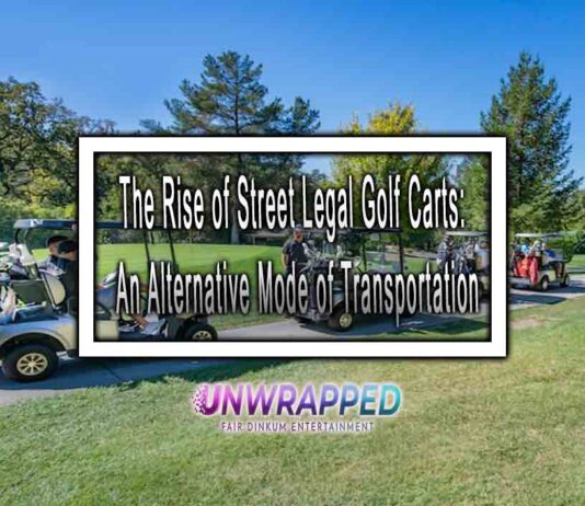 The Rise of Street Legal Golf Carts: An Alternative Mode of Transportation