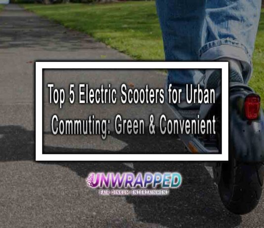 Top 5 Electric Scooters for Urban Commuting: Green & Convenient Top 5 Electric Scooters for Urban Commuting: Green & Convenient