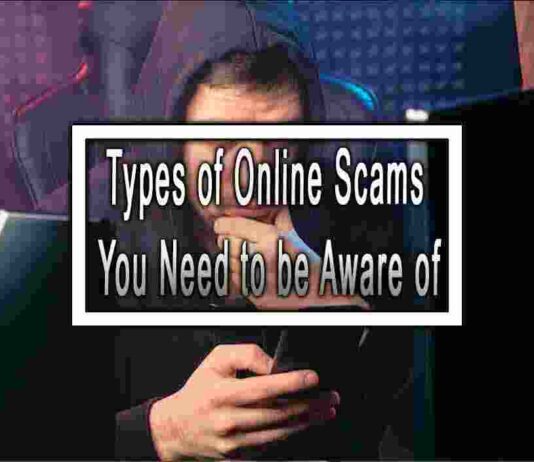 Types of Online Scams You Need to be Aware of
