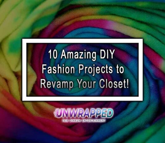 10 Amazing DIY Fashion Projects to Revamp Your Closet!