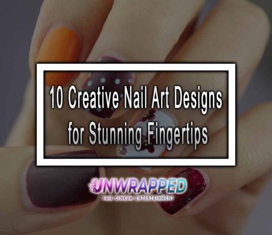 10 Creative Nail Art Designs for Stunning Fingertips