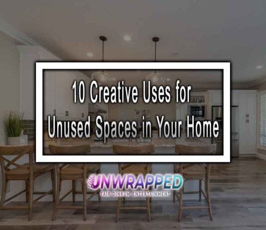 10 Creative Uses for Unused Spaces in Your Home 10 Creative Uses for Unused Spaces in Your Home