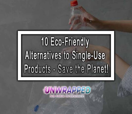 10 Eco-Friendly Alternatives to Single-Use Products – Save the Planet! 10 Eco-Friendly Alternatives to Single-Use Products - Save the Planet!