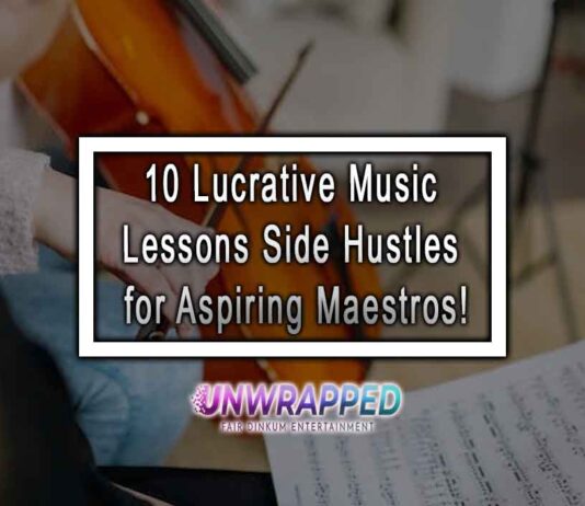 10 Lucrative Music Lessons Side Hustles for Aspiring Maestros!