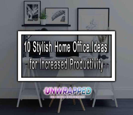 10 Stylish Home Office Ideas for Increased Productivity 10 Stylish Home Office Ideas for Increased Productivity