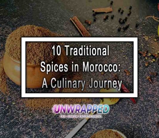 10 Traditional Spices in Morocco: A Culinary Journey 10 Traditional Spices in Morocco: A Culinary Journey