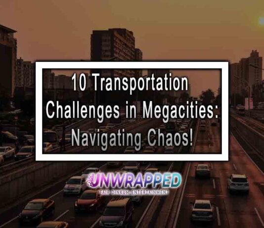 10 Transportation Challenges in Megacities: Navigating Chaos!