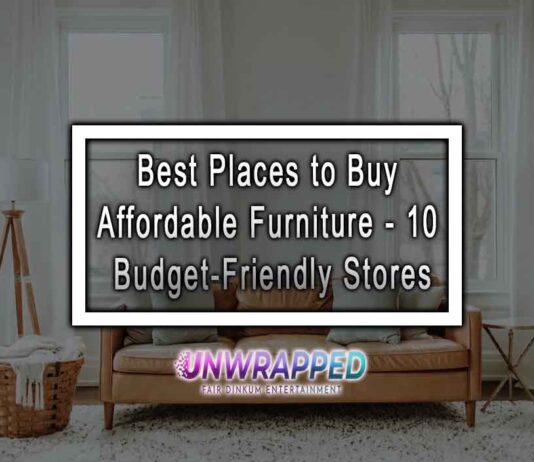 Best Places to Buy Affordable Furniture - 10 Budget-Friendly Stores