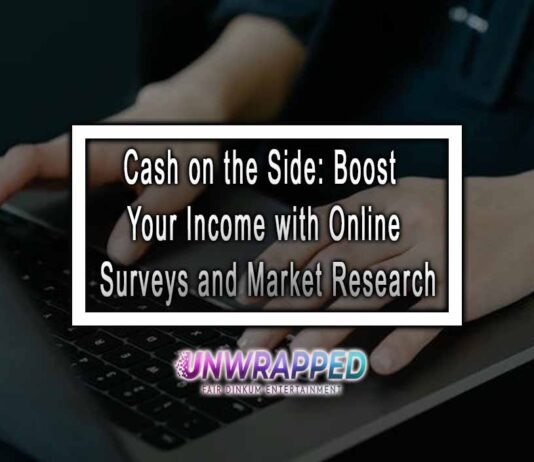Cash on the Side: Boost Your Income with Online Surveys and Market Research