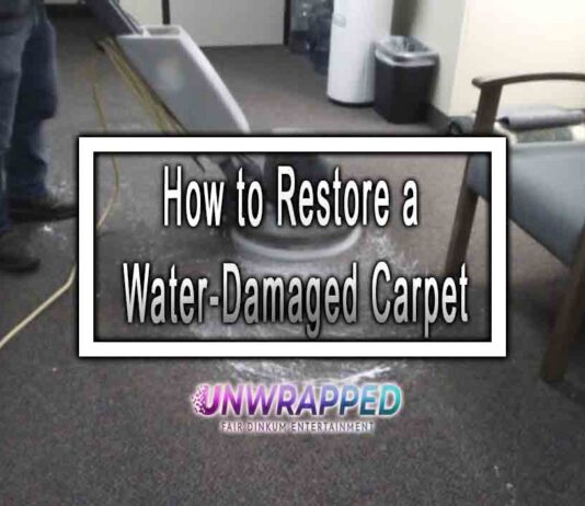 How to Restore a Water-Damaged Carpet