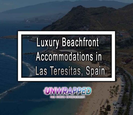 Luxury Beachfront Accommodations in Las Teresitas, Spain