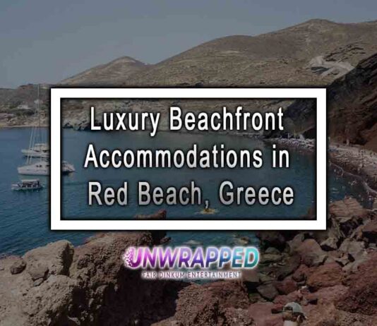 Luxury Beachfront Accommodations in Red Beach, Greece