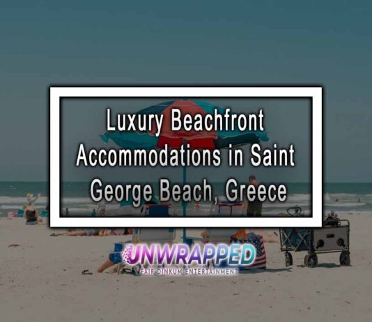 Luxury Beachfront Accommodations in Saint George Beach, Greece