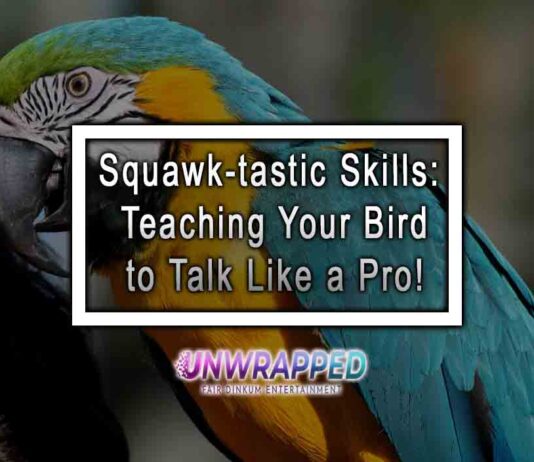 Squawk-tastic Skills: Teaching Your Bird to Talk Like a Pro!