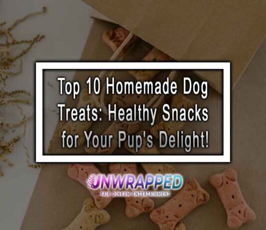 Top 10 Homemade Dog Treats: Healthy Snacks for Your Pup's Delight!