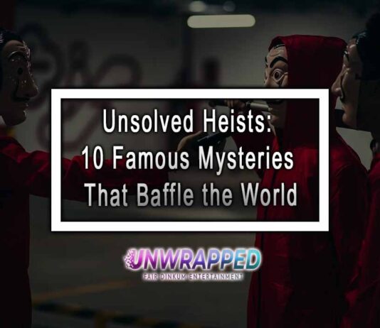 Unsolved Heists: 10 Famous Mysteries That Baffle the World