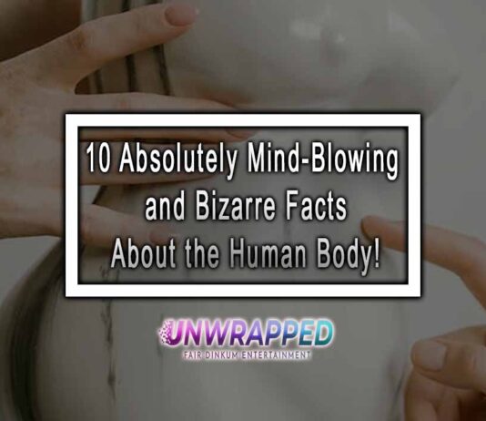 10 Absolutely Mind-Blowing and Bizarre Facts About the Human Body! 10 Absolutely Mind-Blowing and Bizarre Facts About the Human Body!
