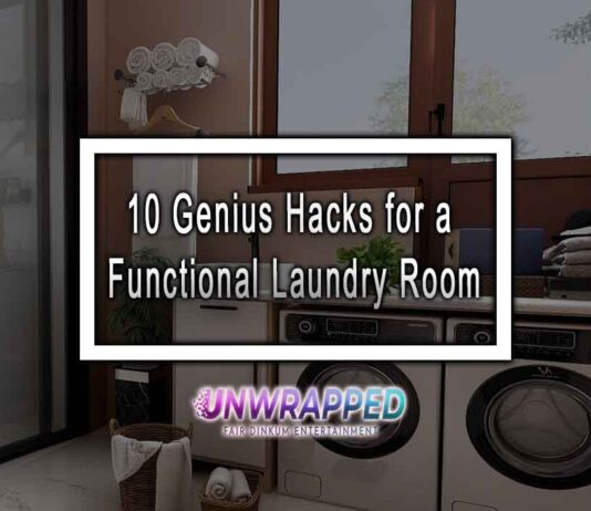 10 Genius Hacks for a Functional Laundry Room